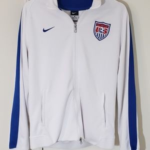 Nike Soccer Jacket Olympic USA National Team Mens